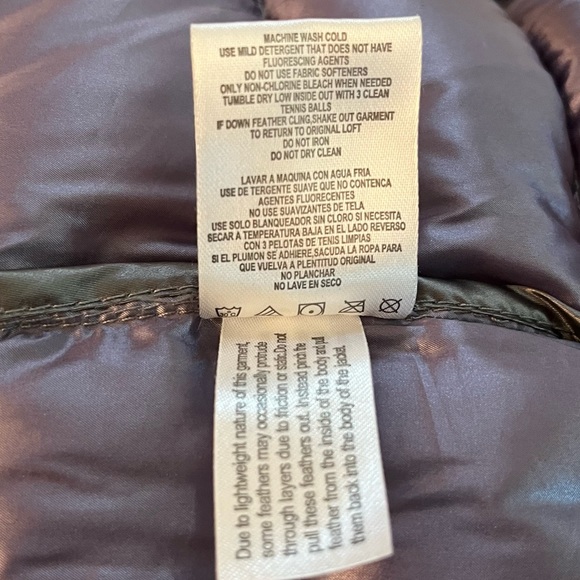 Andrew Marc Packable Lightweight Premium Down Jacket Size Large - Picture 7 of 7